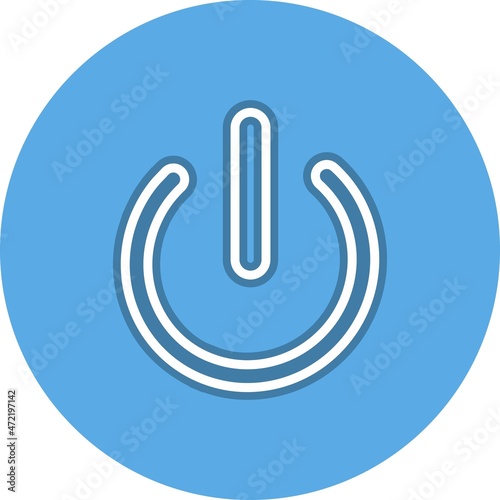 Restart Line Circle Vector Icon Design