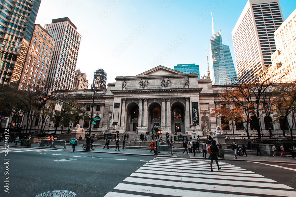 Obraz premium NYC Library
