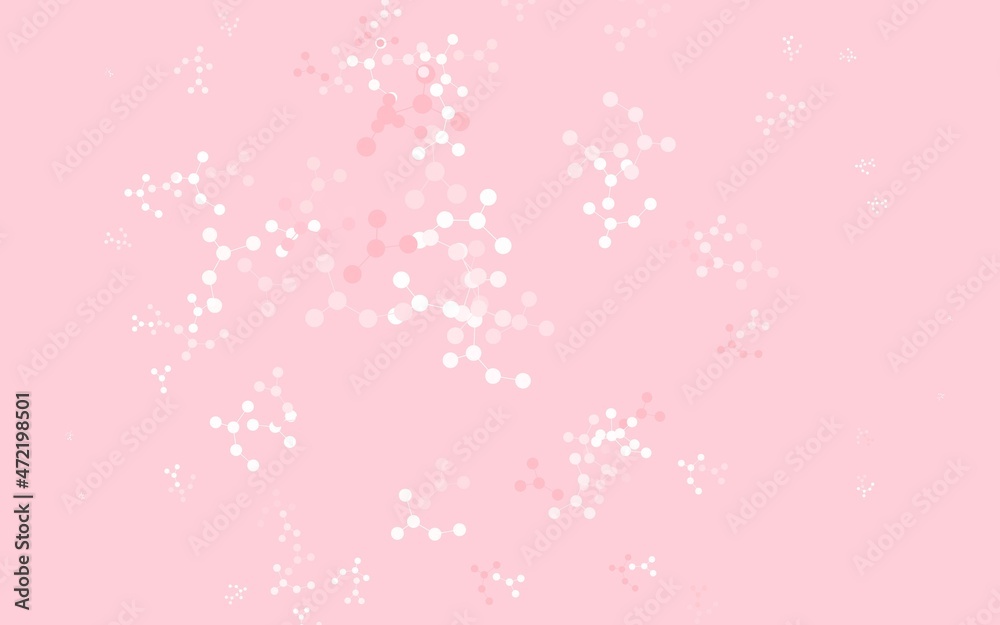 Light Red vector texture with artificial intelligence concept. Light Red vector texture with artificial intelligence concept.