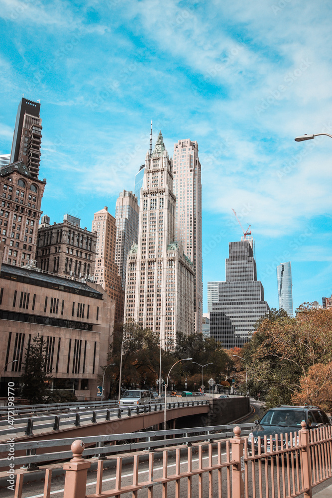 Obraz premium NYC Skyscrapers