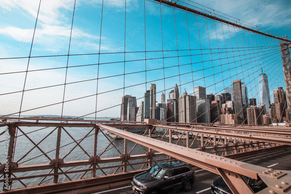 Naklejka premium brooklyn bridge