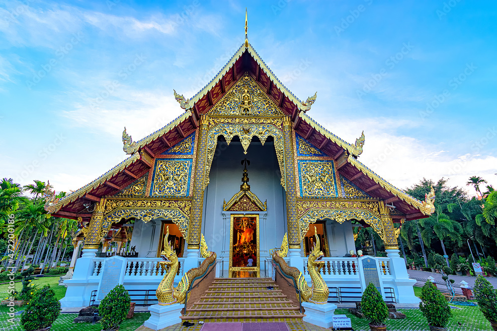 Wat Phra Singh is a Buddhist temple located in Chiang Mai, Thailand