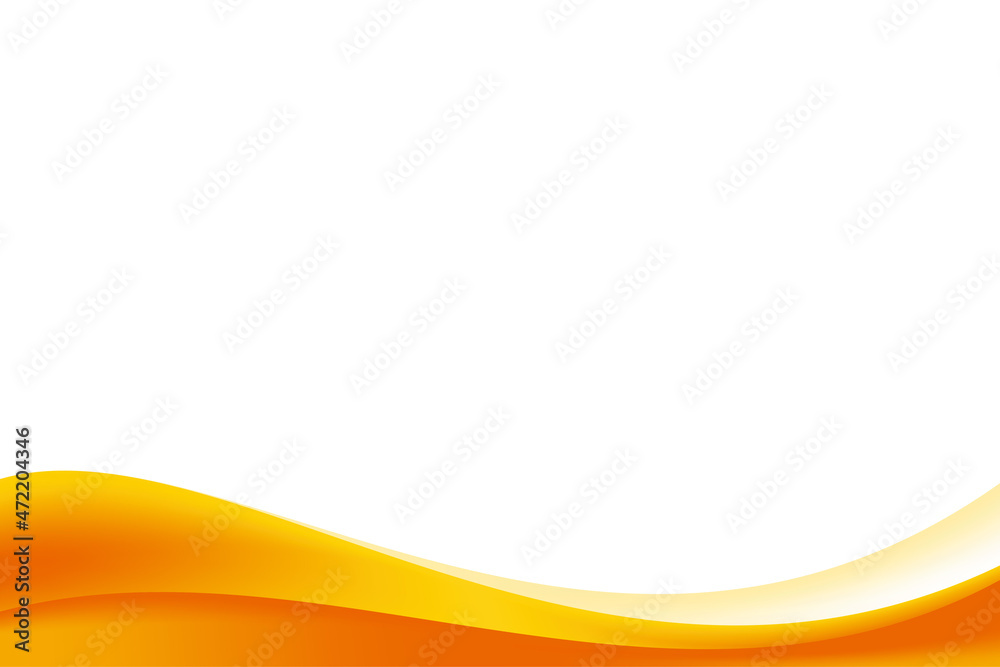 Simple Orange and White Wavy Background Design Template Vector, Orange and White Background Element with Copy Space for Text Simple Orange and White Wavy Background Design Template Vector, Orange and White Background Element with Copy Space for Text