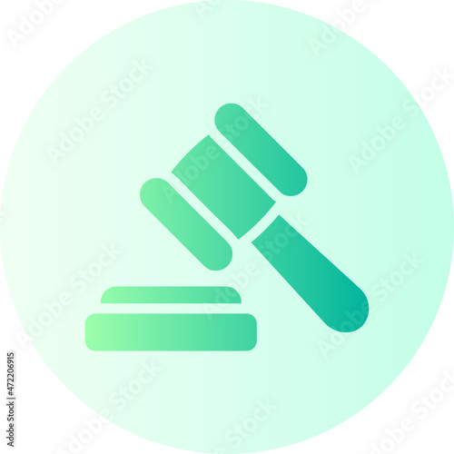 auction gradient icon