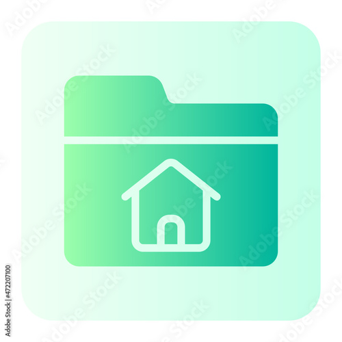 home document gradient icon © Barudak Lier