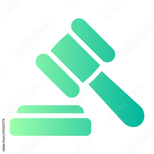 auction gradient icon