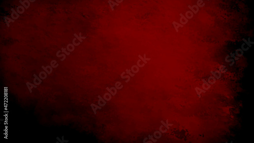 background with stripes abstract canvas background or texture. Red color powder explosion on black background.Freeze motion of red dust particles splashing.