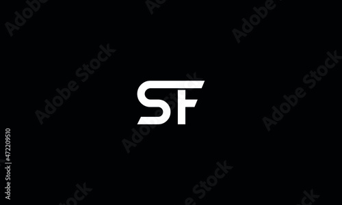 FS, SF, Abstract Letters Logo Monogram