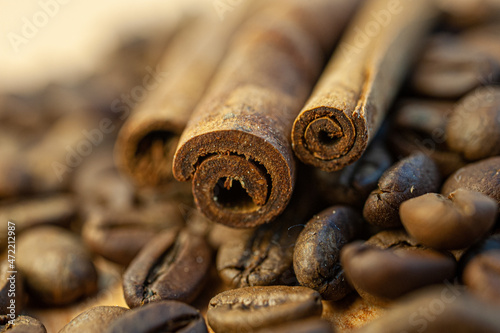 coffee and cinnamon