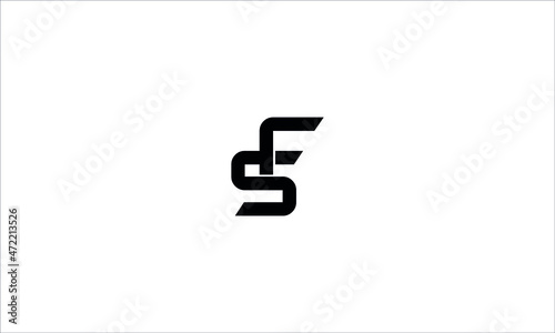 FS, SF, Abstract Letters Logo Monogram