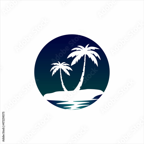 Palms tree icons