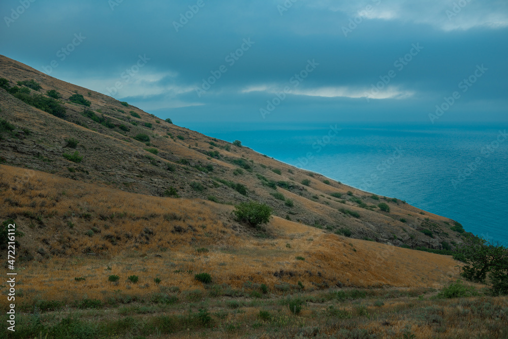 view from the top of the mountain