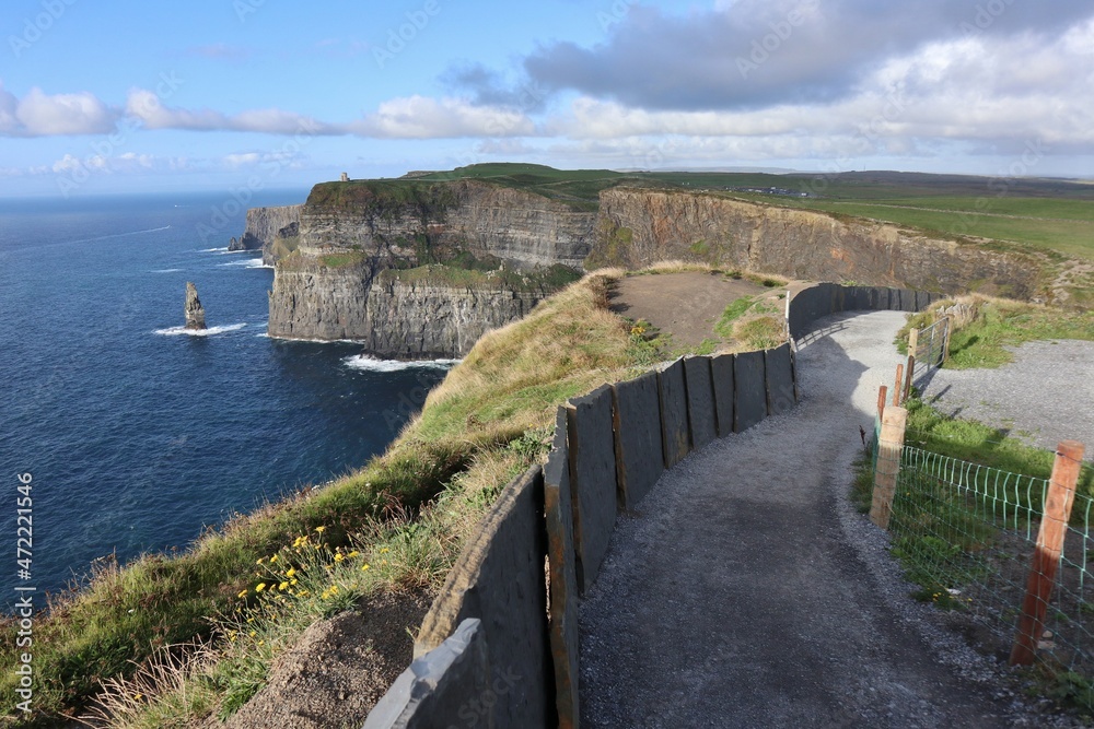 Obraz premium Liscannor – Sentiero sud delle Cliffs of Moher