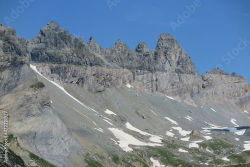 Tschingelhörner oberhalb Segnasboden, Flims photo