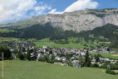 Blick auf Flims, Graubünden photo