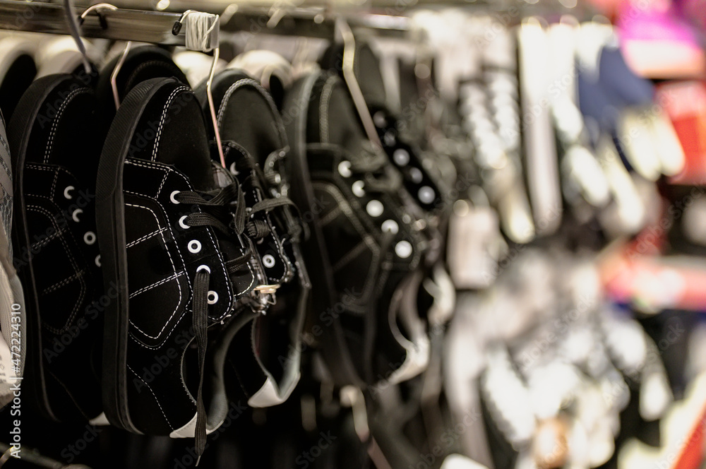 Collection of different sport shoes. Collection of different sport shoes.