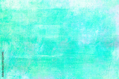 Turquoise colored grungy backdrop