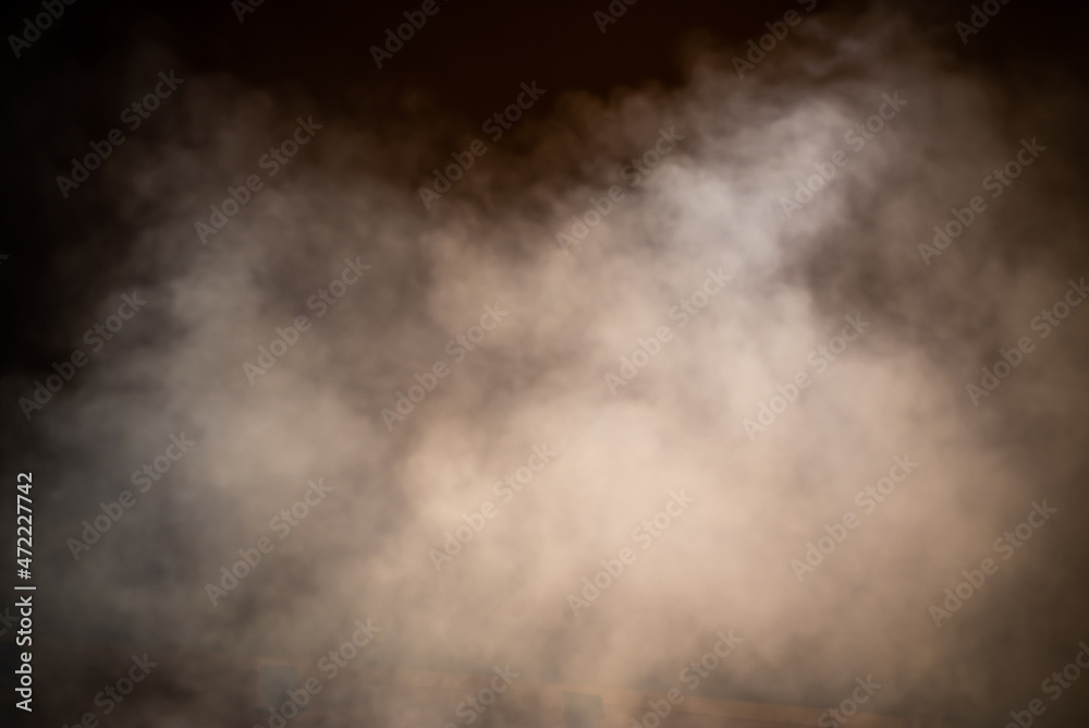 Fototapeta premium Smoke, fog in the theater. Stage smoke
