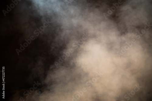 Smoke, fog in the theater. Stage smoke © alipko