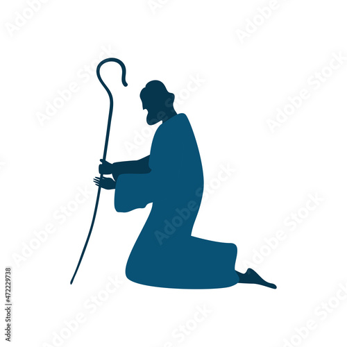 saint joseph silhouette