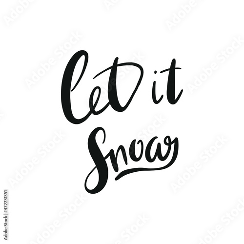 christmas edition vector brush lettering. Hand drawn modern brush calligraphy isolated on white background. Christmas vector ink illustration. Creative typography for Holiday greeting cards, banner