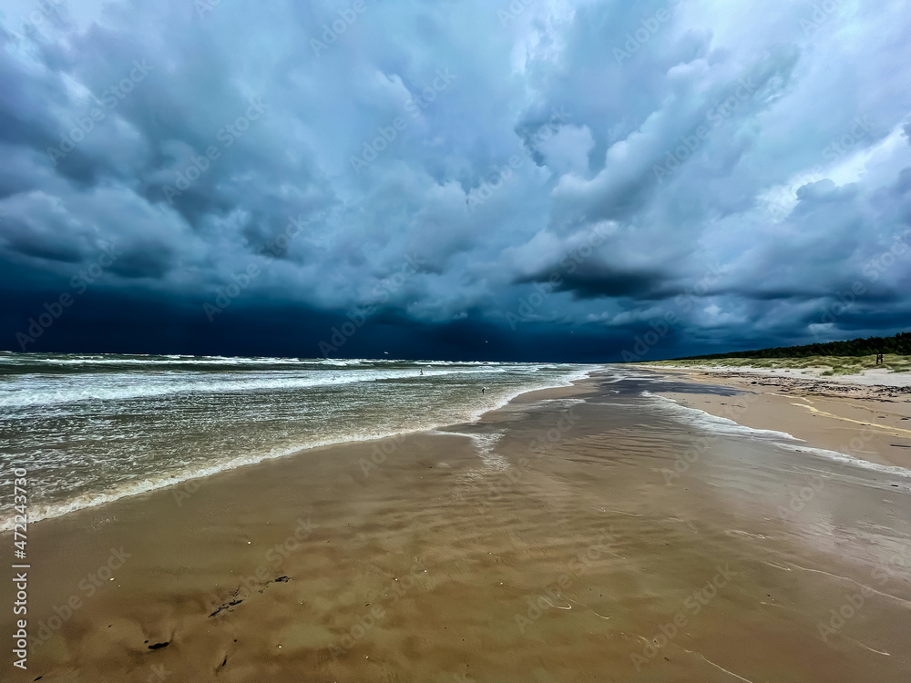 Baltikum, Ostsee Sturm