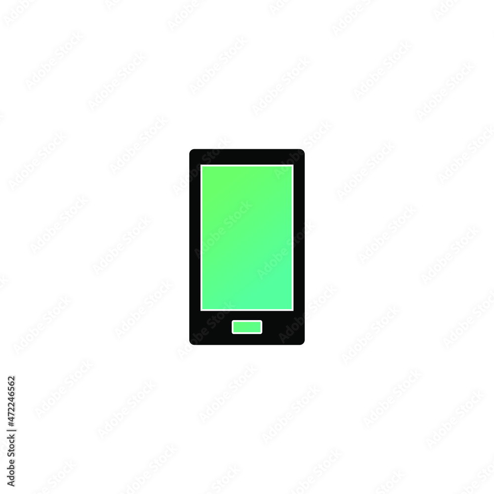Mobile phone icon. Smartphone symbol. Vector illustration logo
