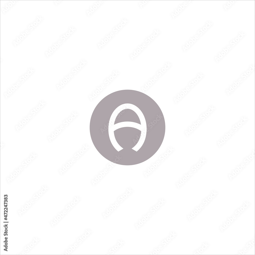 Obraz premium initials a logo vector template emblem
