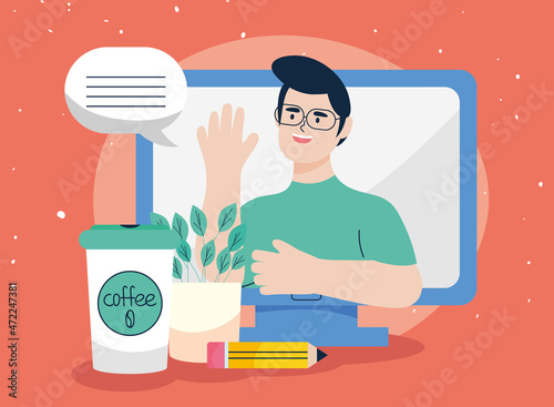 online school image