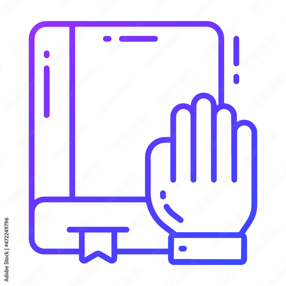 swear Copyright law, intellectual property icon swear Copyright law, intellectual property icon