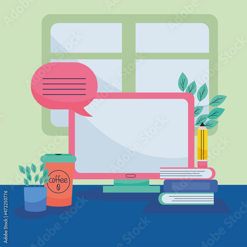 online education poster