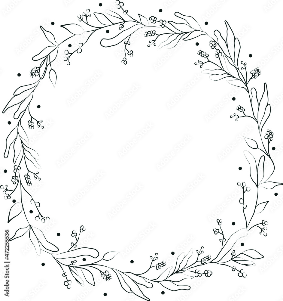 Mistletoe wreath Mistletoe wreath