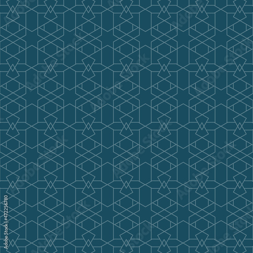 islamic geometric background pattern