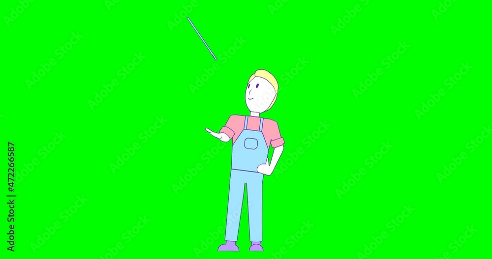 Handyman is played with a wrench. A cartoon worker is throwing a wrench up. Handyman is played with a wrench. A cartoon worker is throwing a wrench up.