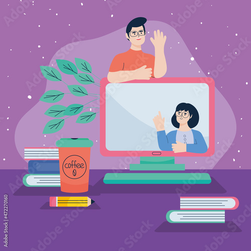 online homework card