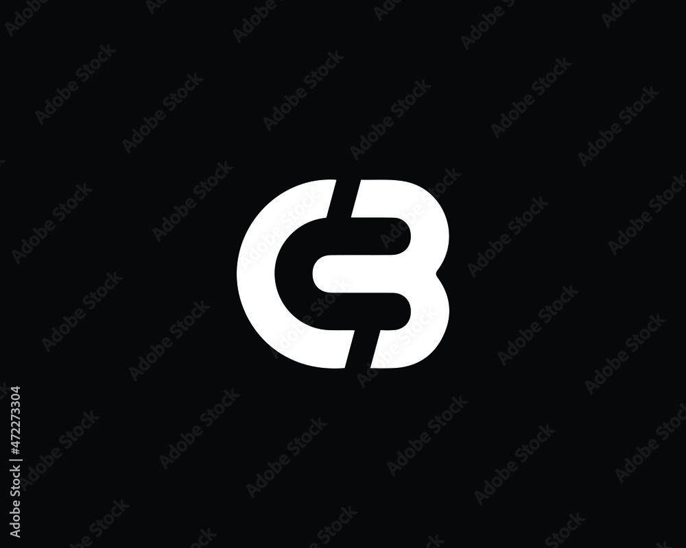 Creative Minimalist Letter CB Logo Design , Minimal CB Monogram Creative Minimalist Letter CB Logo Design , Minimal CB Monogram