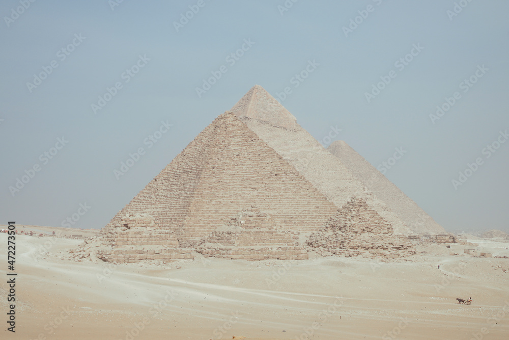 Giza Pyramids in Egypt, 2021. Giza Pyramids in Egypt, 2021.