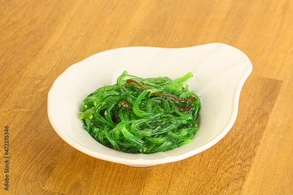 Japanese traditional seaweed salad Chukka Japanese traditional seaweed salad Chukka
