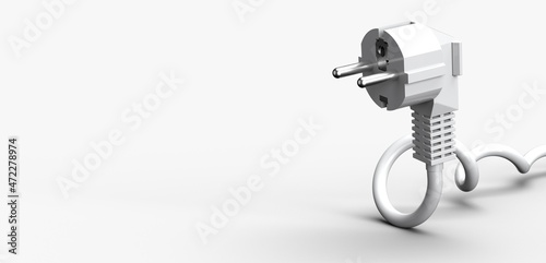 Electric plug isolated  mod...