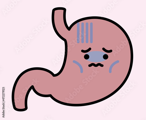 胃　キャラクター　病気