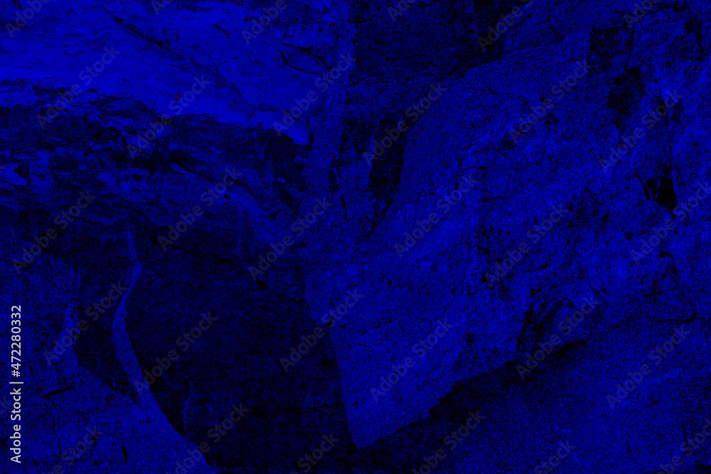 abstract stone background dark blue decorative banner