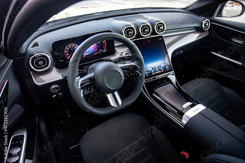 interior of a luxury car © Denis Sh