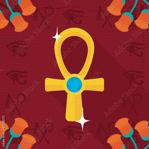 ankh amulet design