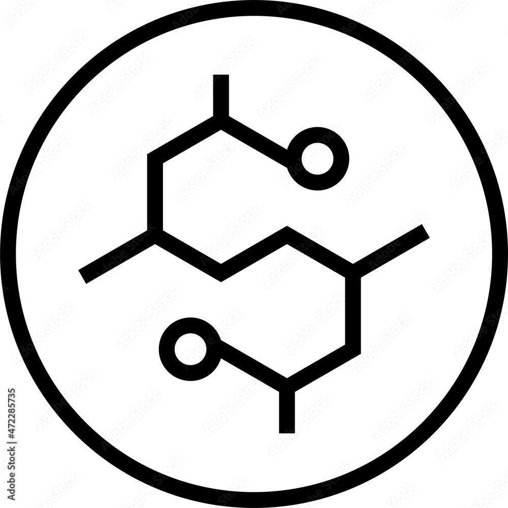 Edta free label line icon, vector illustration Edta free label line icon, vector illustration