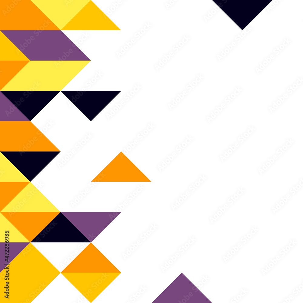 Abstract Geometric Pattern generative computational art illustration