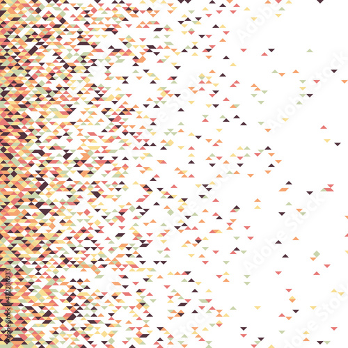Wallpaper Mural Abstract Geometric Pattern generative computational art illustration Torontodigital.ca