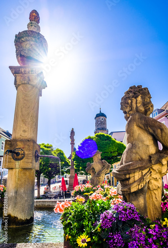 old town of Weilheim photo