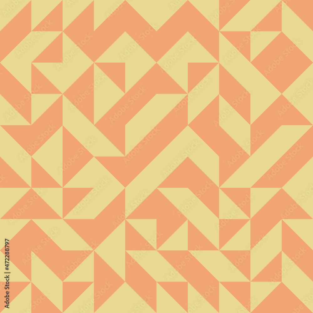 Obraz premium Abstract Geometric Pattern generative computational art illustration