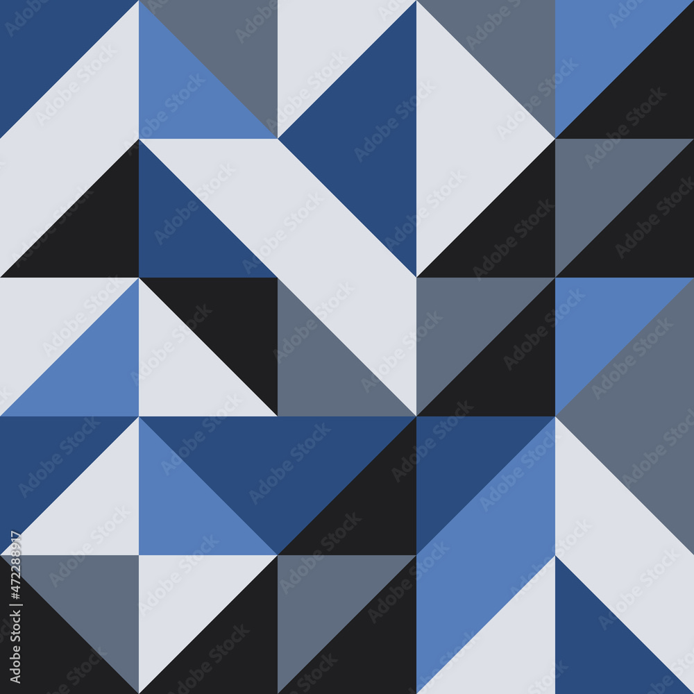 Abstract Geometric Pattern generative computational art illustration