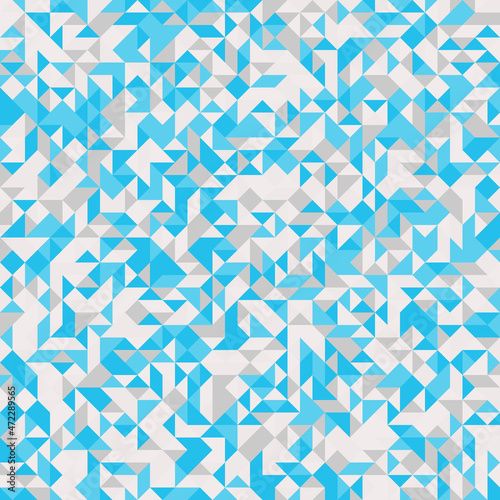 Abstract Geometric Pattern generative computational art illustration